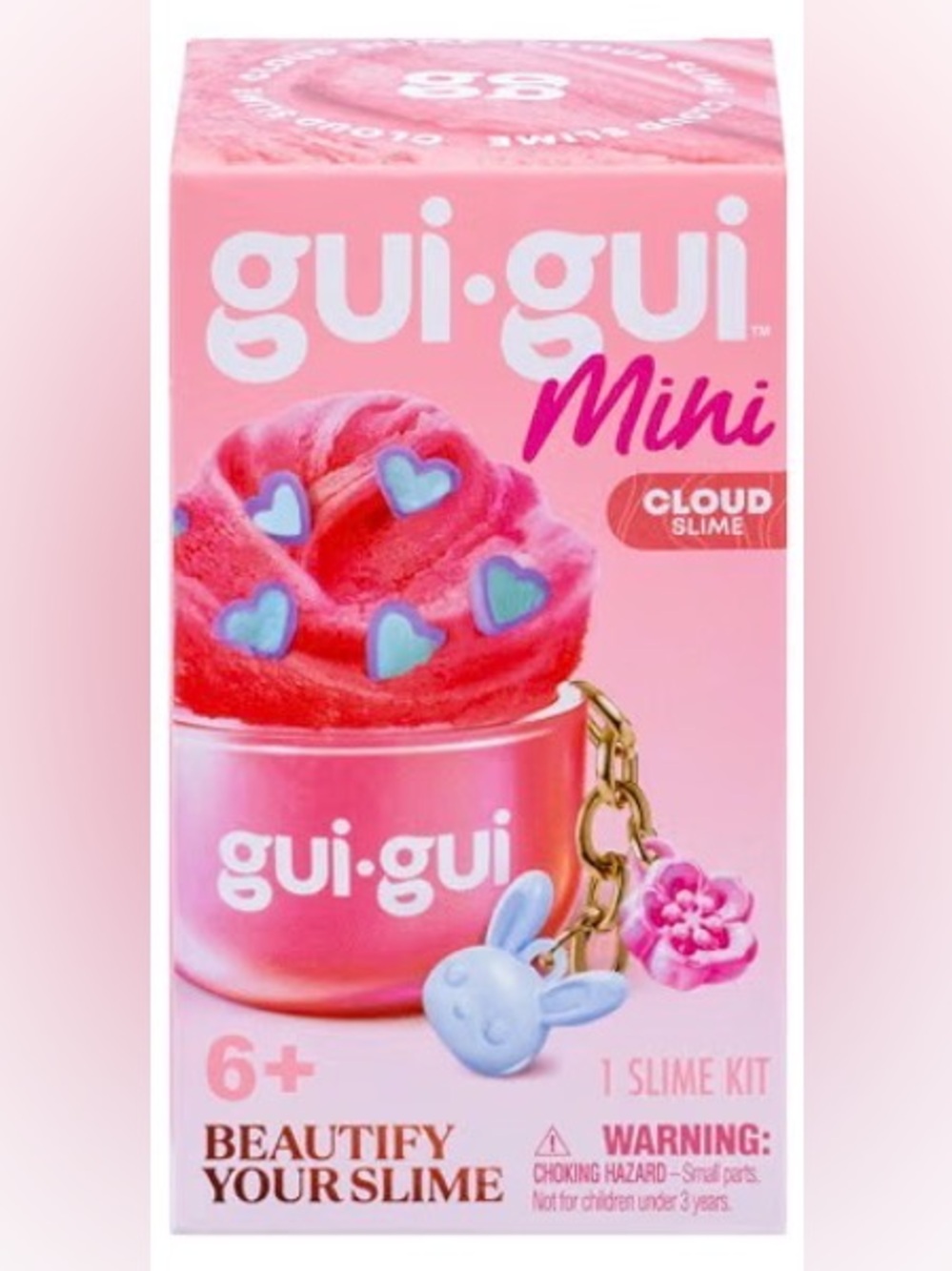 GUI GUI Mini Pink Cloud Slime Kit for Kids